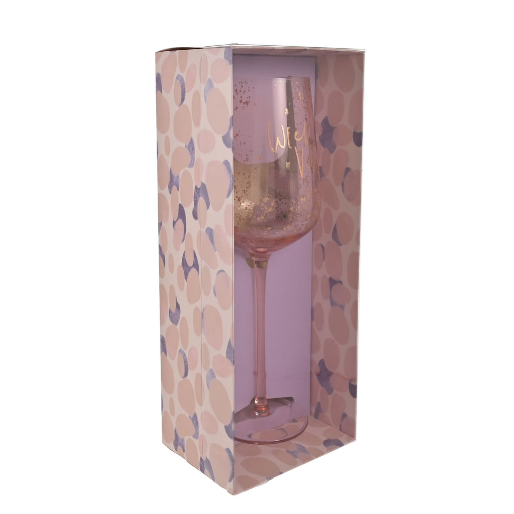 Luxe Wine Glass - Weekend Vibes