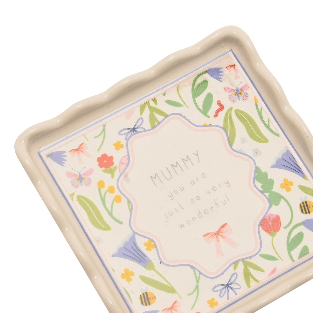 Love Life Scallop Trinket Tray - Mummy