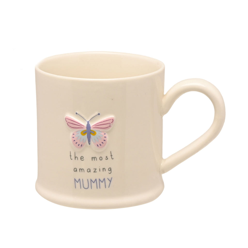 Love Life Embossed Mug - Mummy