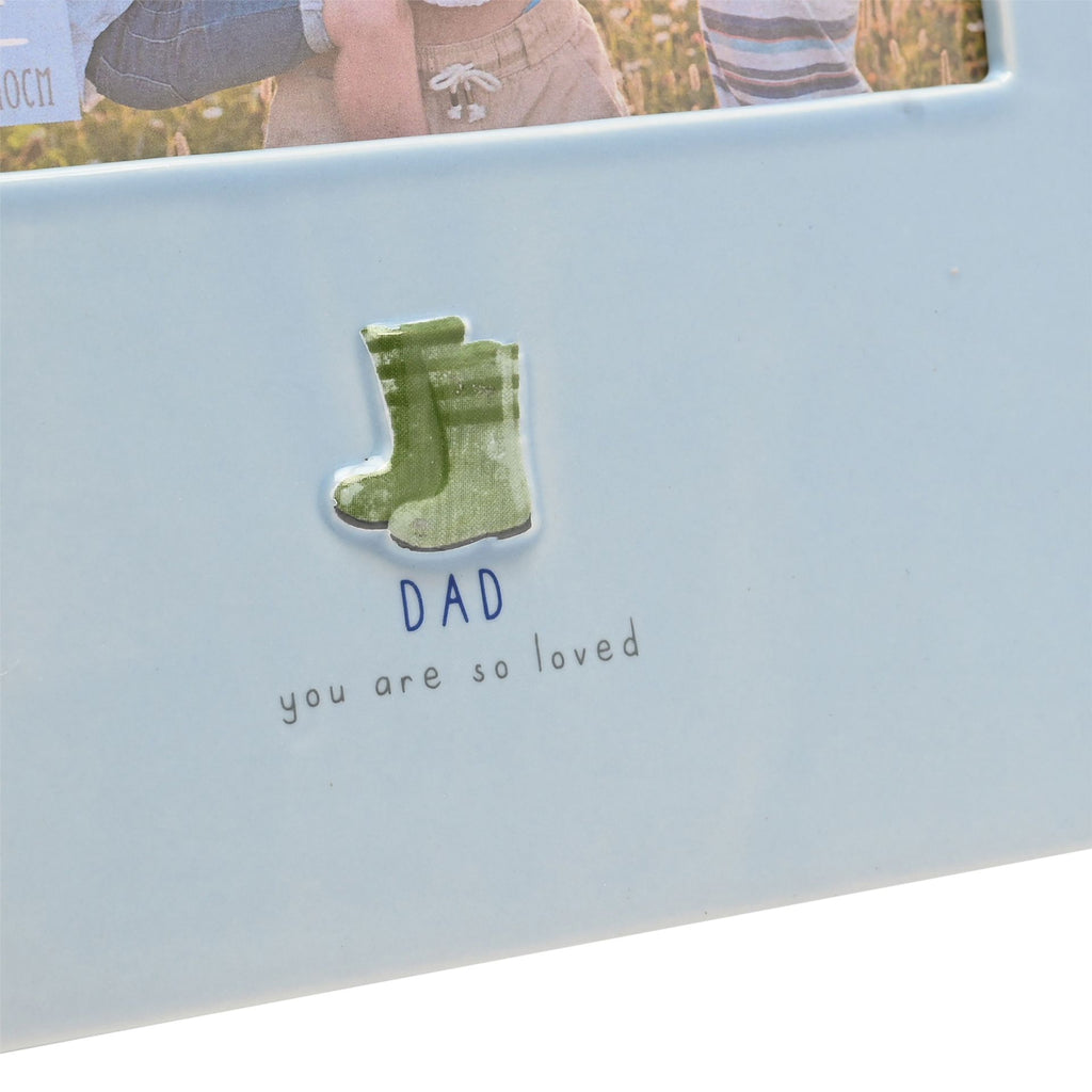 Love Life Photo Frame 4" x 6" - Dad