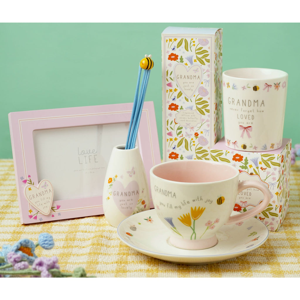 Love Life Heart Frame - Grandma