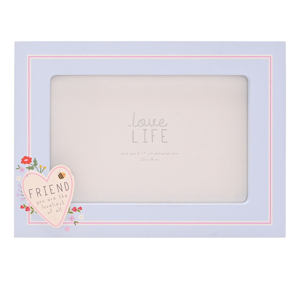 Love Life Heart Frame - Friend