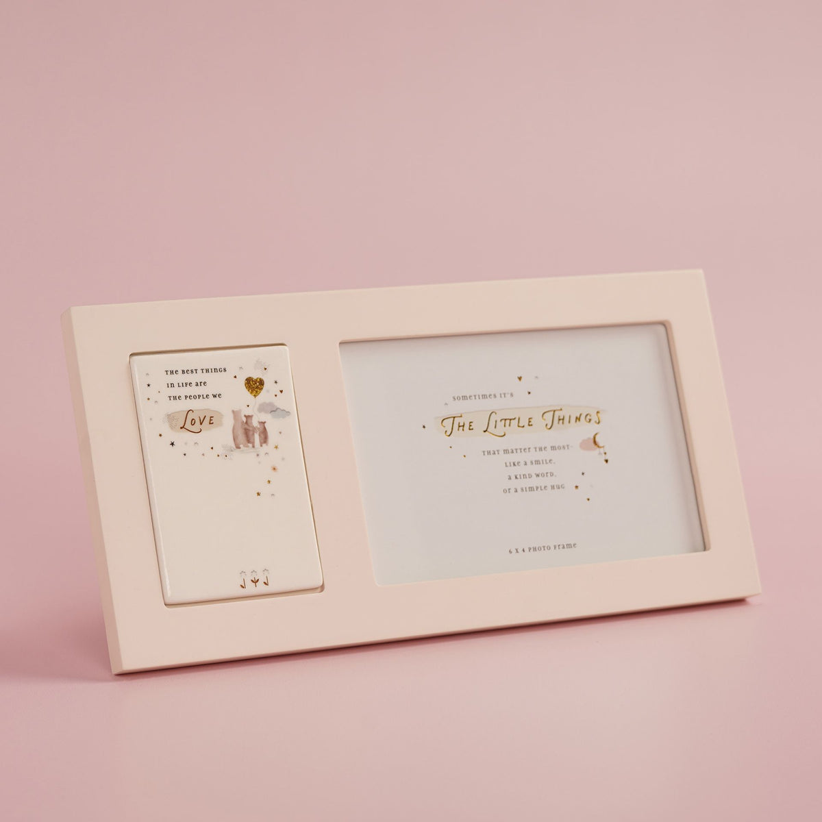 The Little Things Photo Frame 6" x 4" - People we Love