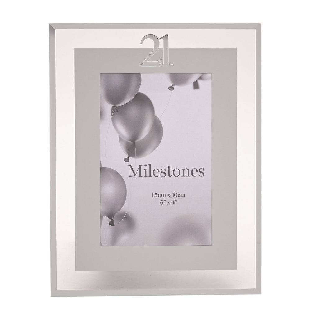 Milestones Mirror Border Frame 4" x 6" - 21