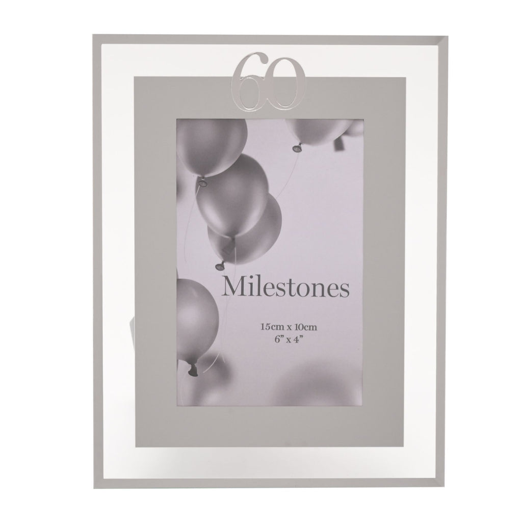 Milestones Mirror Border Frame 4" x 6" - 60
