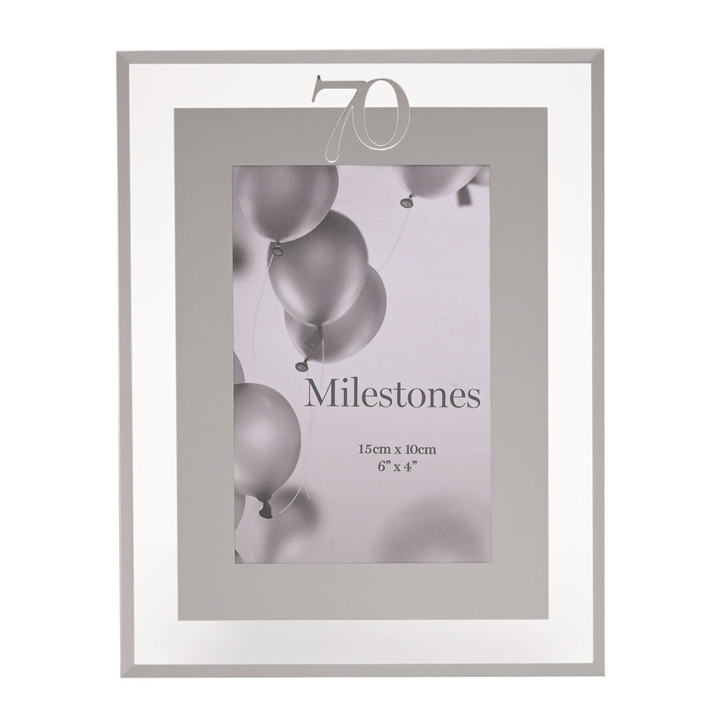 Milestones Mirror Border Frame 4" x 6" - 70