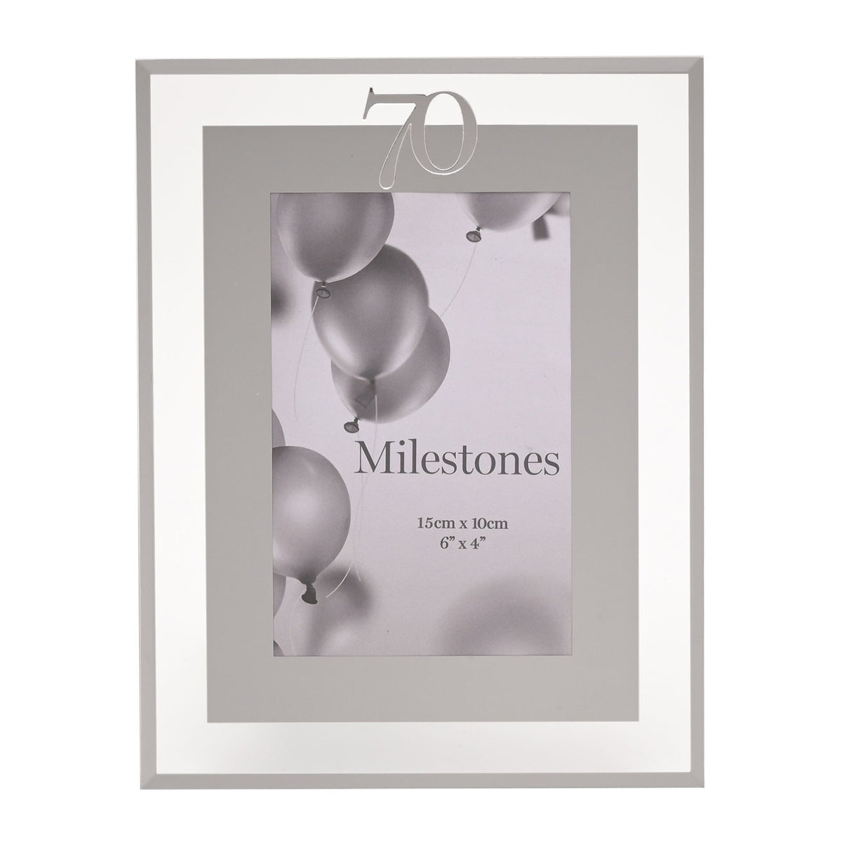Milestones Mirror Border Frame 4" x 6" - 70