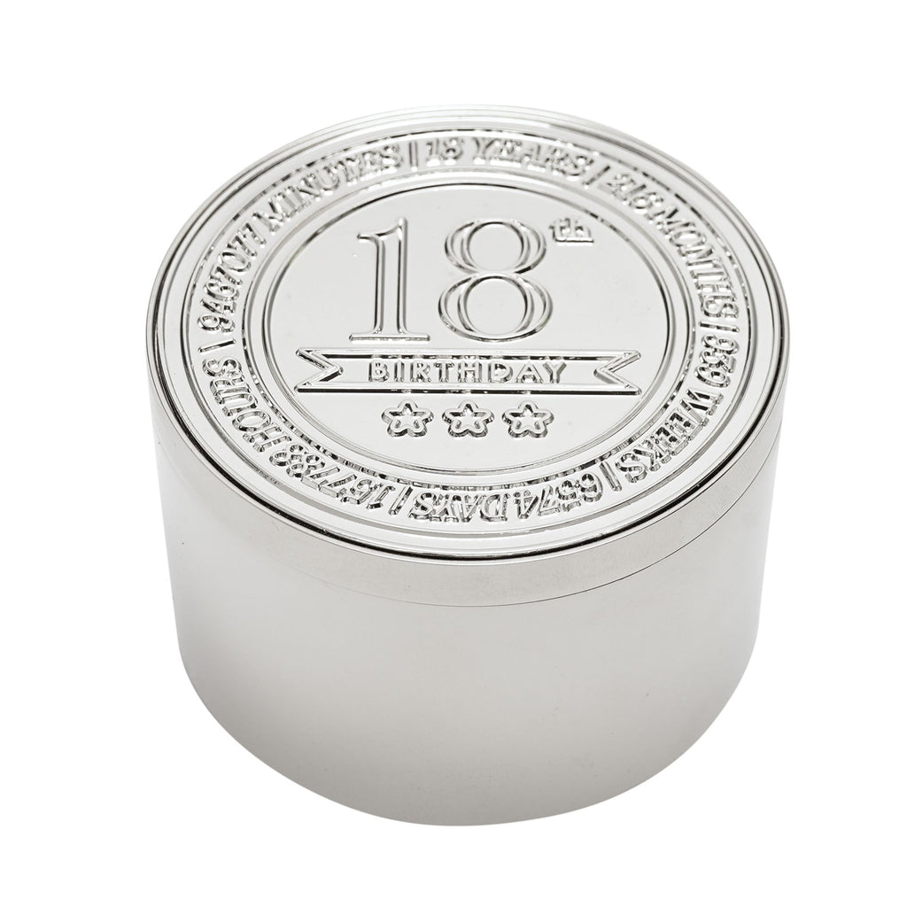 Milestones Round Trinket Box - 18