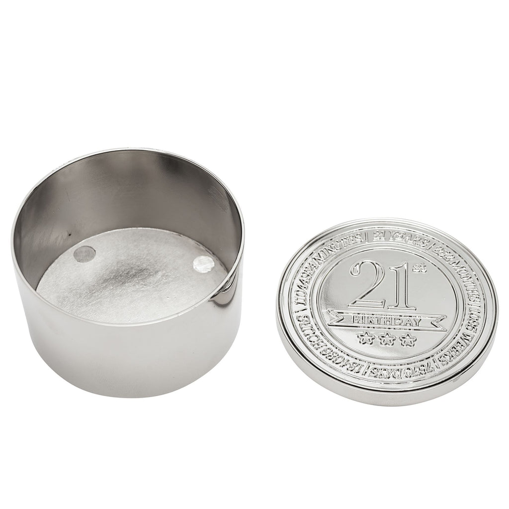 Milestones Round Trinket Box - 21
