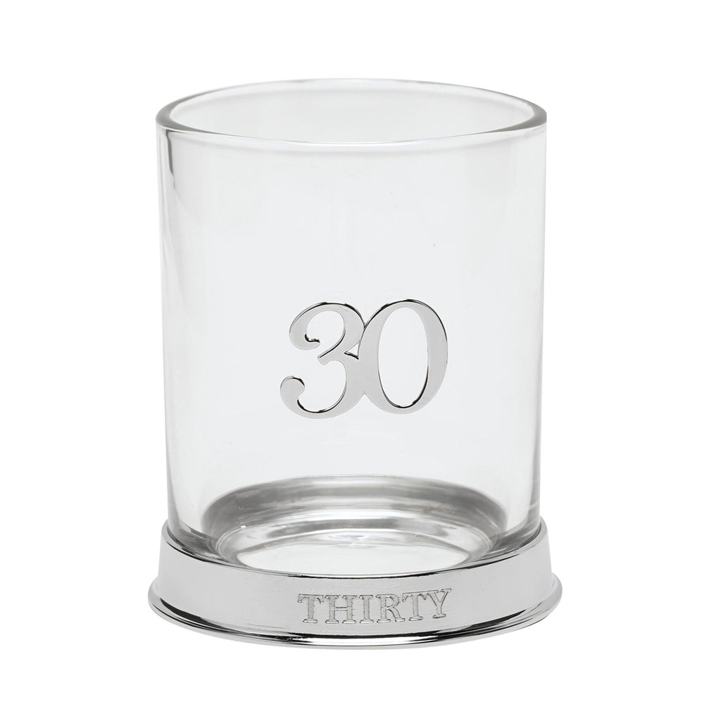 MilestoneS 3D Number Whisky Glass - 30