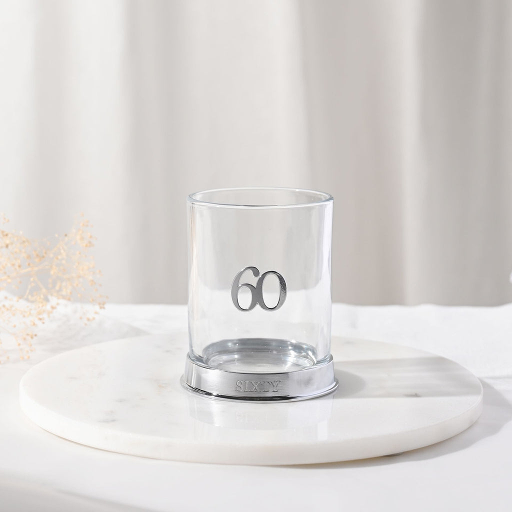 MilestoneS 3D Number Whisky Glass - 60