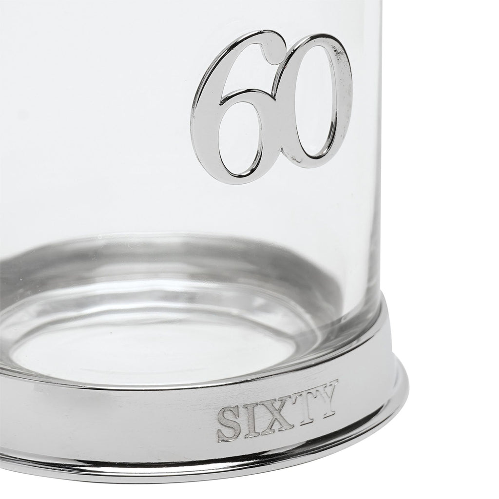 MilestoneS 3D Number Whisky Glass - 60
