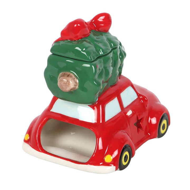 Nostalgic Car with Christmas Tree Ceramic Oil Burner and Wax Warmer - product image 5