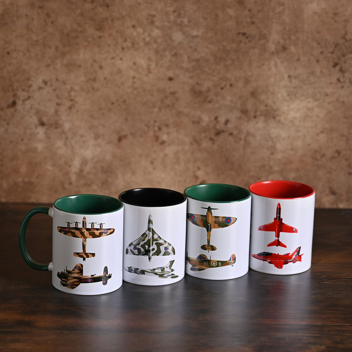 RAF Printed Mug - Red Arrows