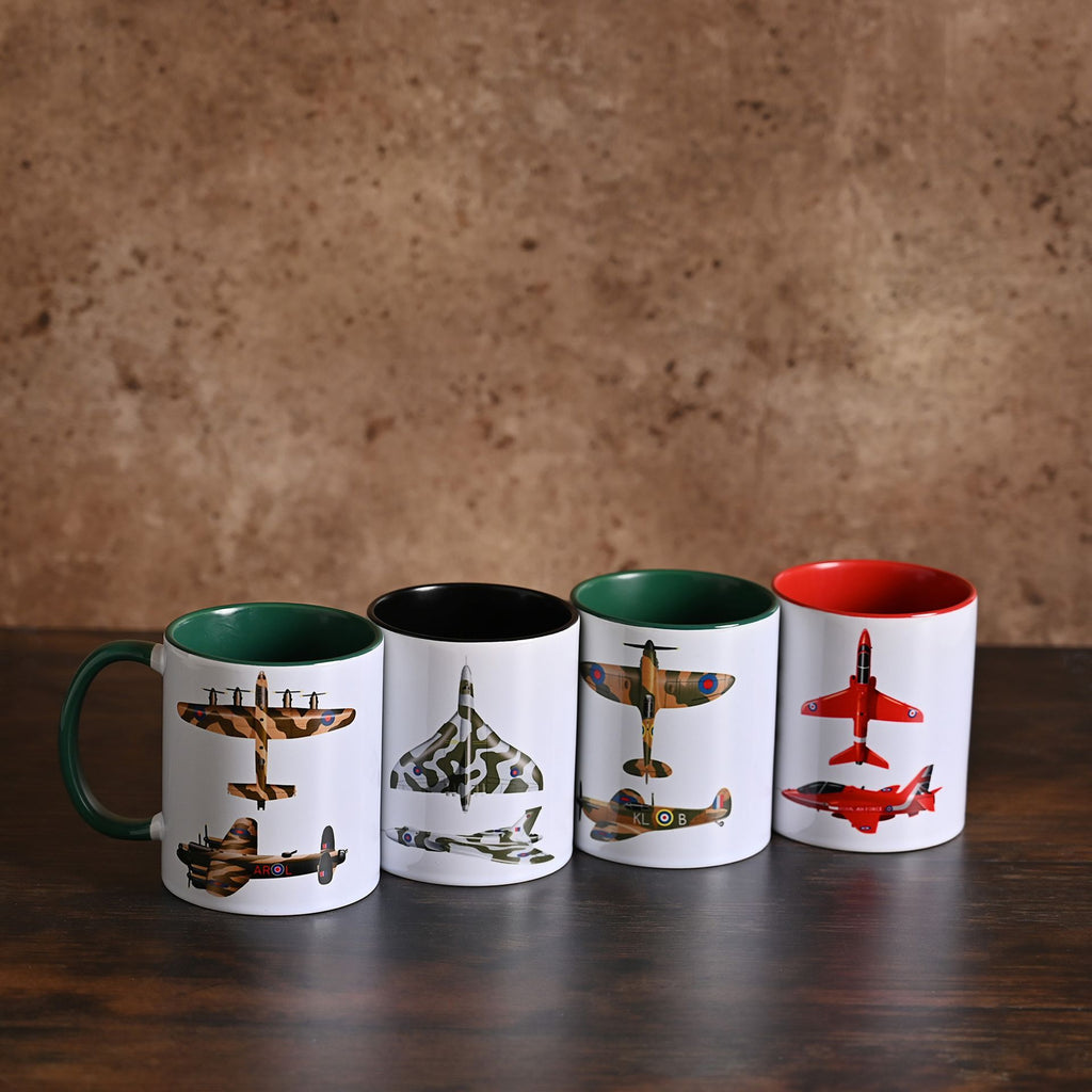 RAF Printed Mug - Vulcan