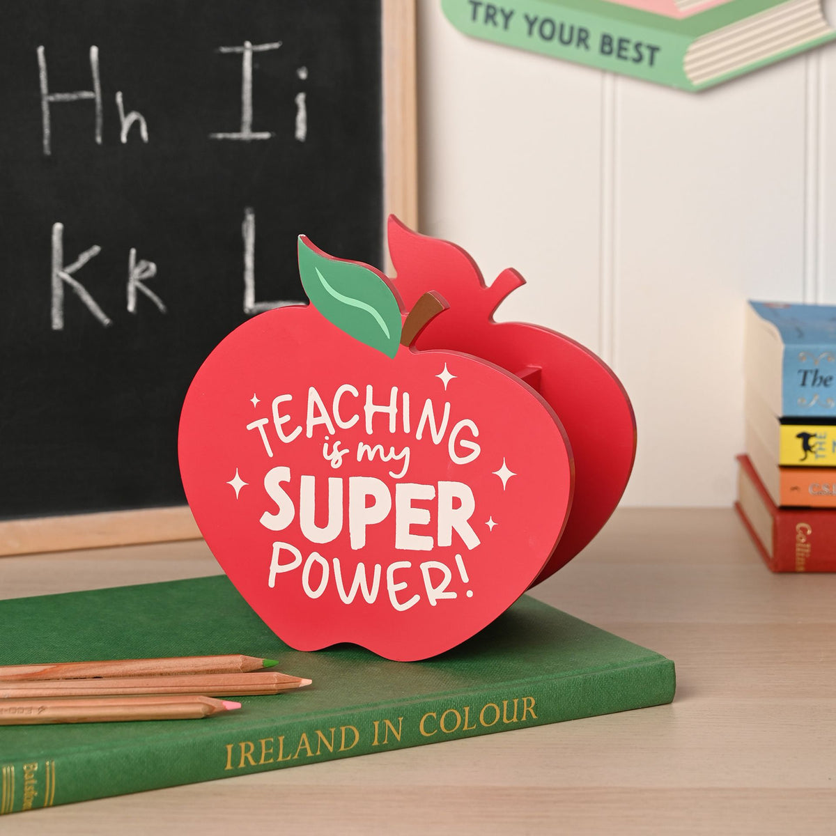 School Years Apple Teacher Pen Pot