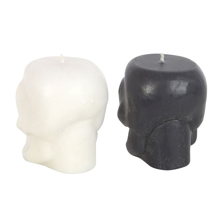 Set of 12 Opium & White Sage Skull Candles in Display - product image 5