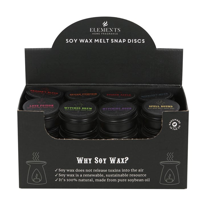 32 Gothic Soy Wax Snap Discs - product image 2