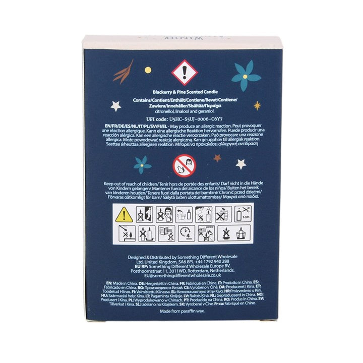 Blackberry & Pine Winter Ritual Spell Candles - product image 3