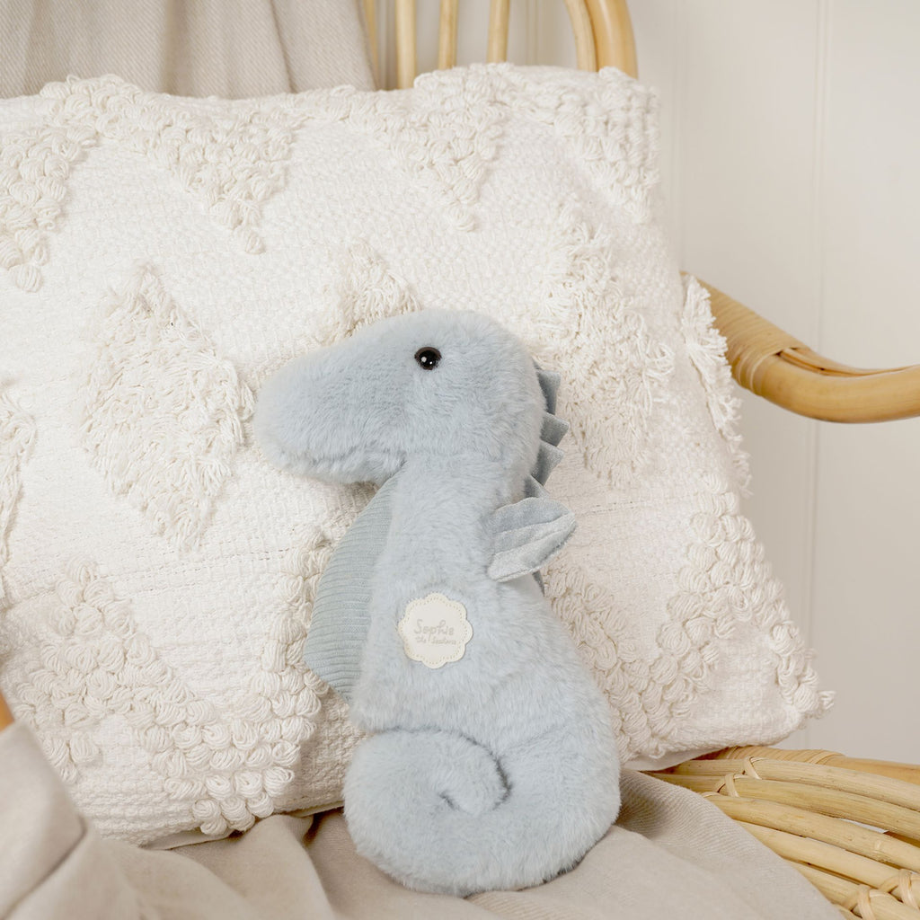 Sophie The Plush Blue Seahorse 30 cm
