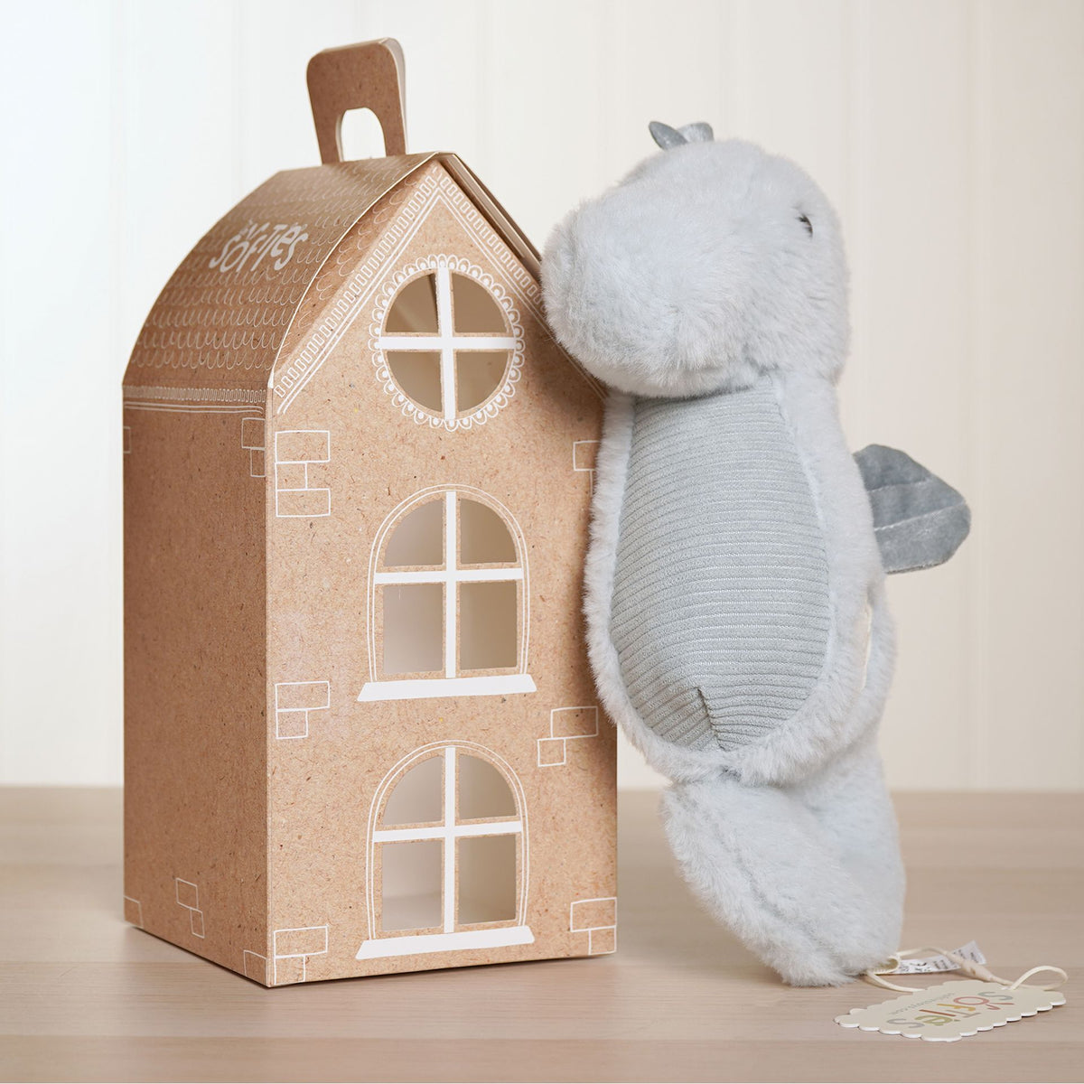Sophie The Plush Blue Seahorse 30 cm