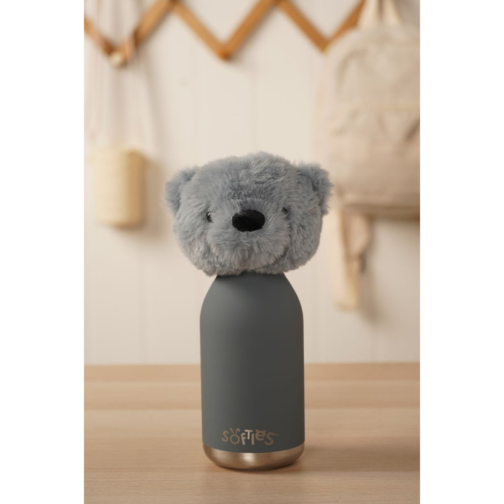 Pip The Plush Teddy Petrol Blue Stainless Steel Water Bottle 23cm / 450ml