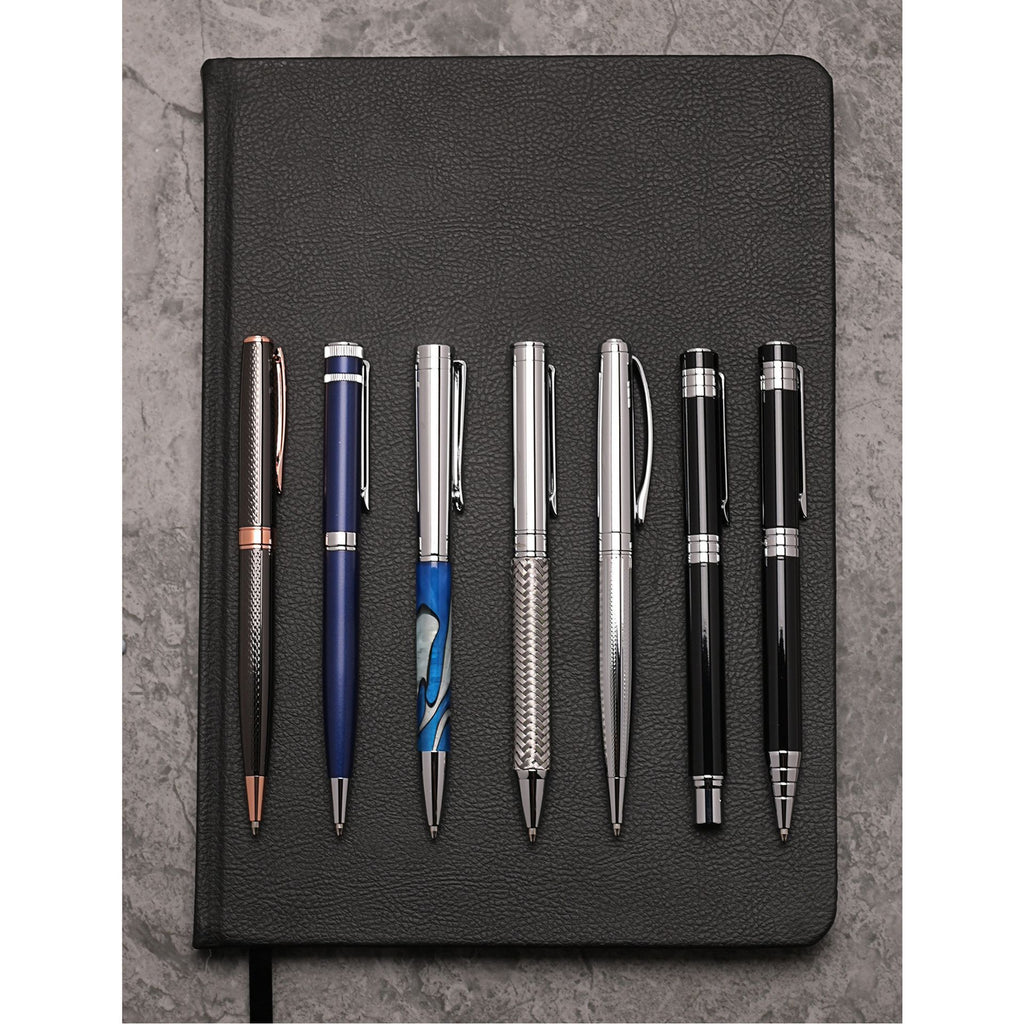 Stratton Ballpoint Pen - Black & Gold