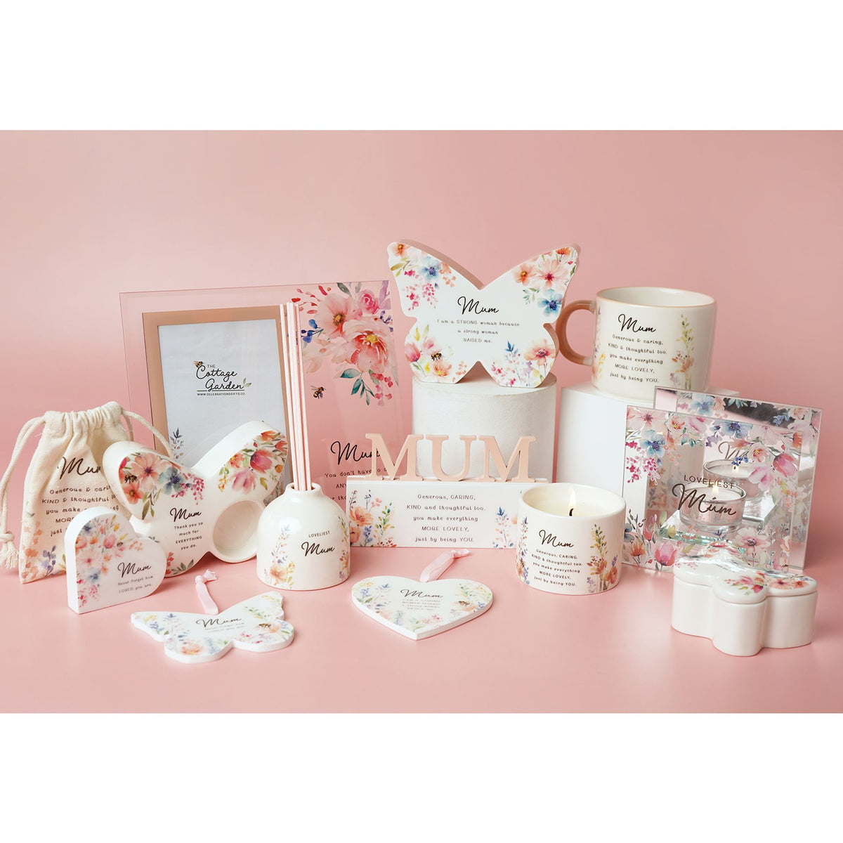 The Cottage Garden Trinket Box - Mum