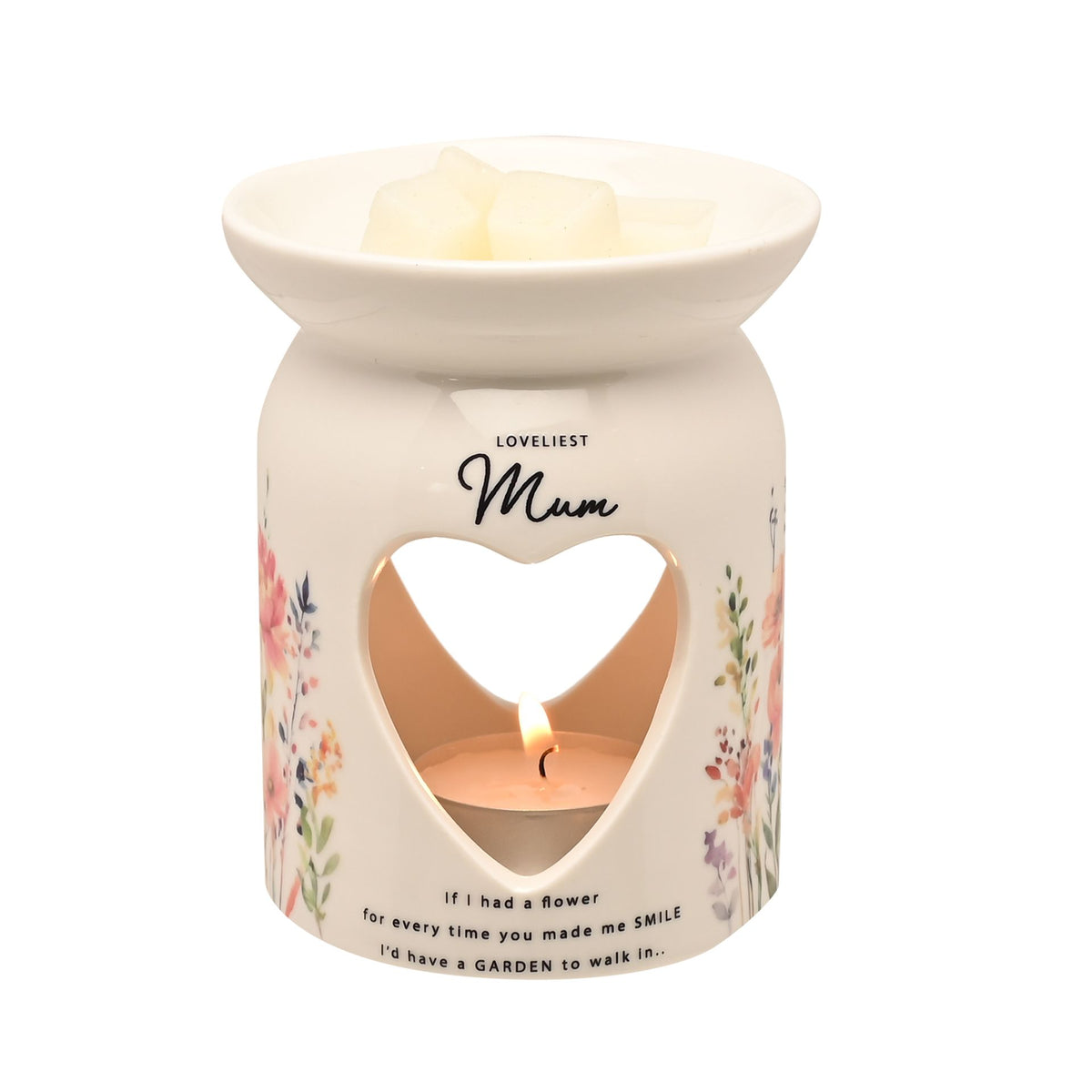 The Cottage Garden Wax Melt Burner for Mum