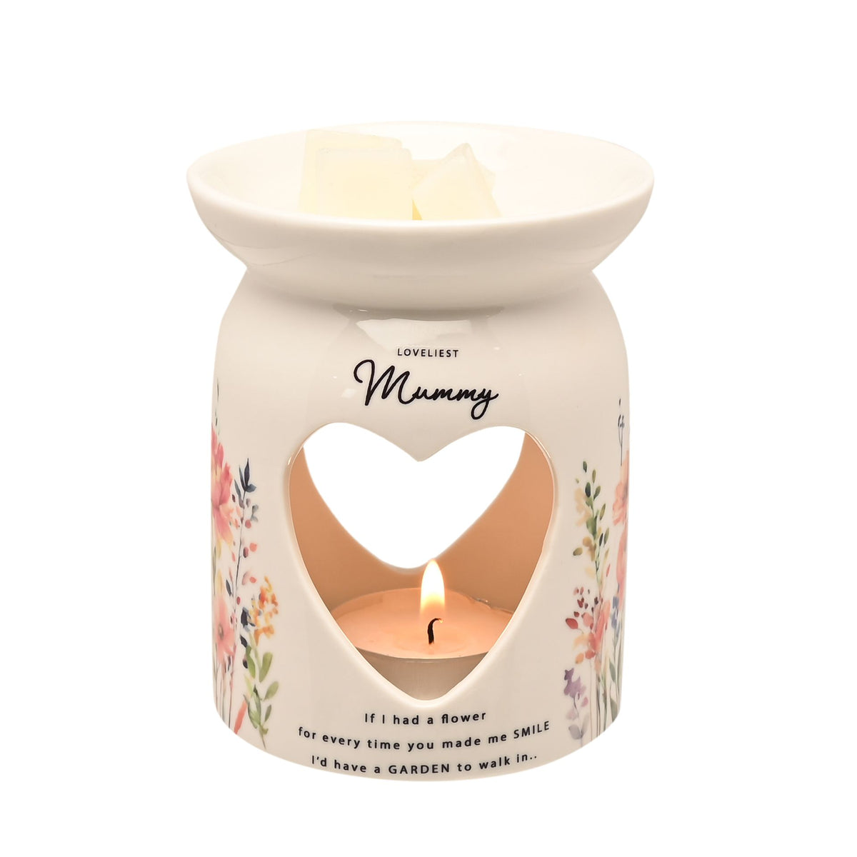 The Cottage Garden Wax Melt Burner for Mummy