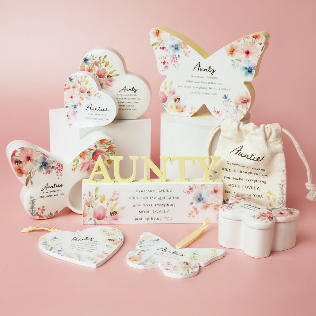 The Cottage Garden Butterfly Tealight Holder - Aunties