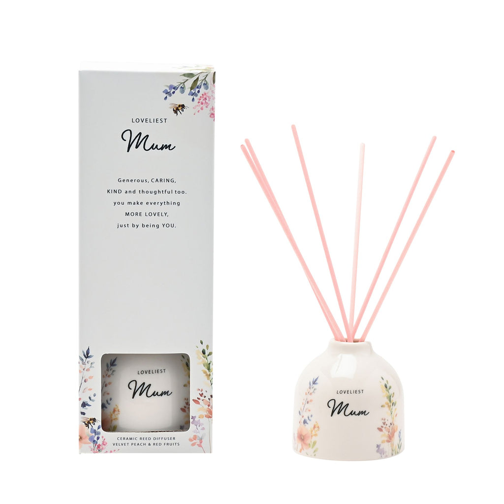 The Cottage Garden Ceramic Reed Diffuser - Mum