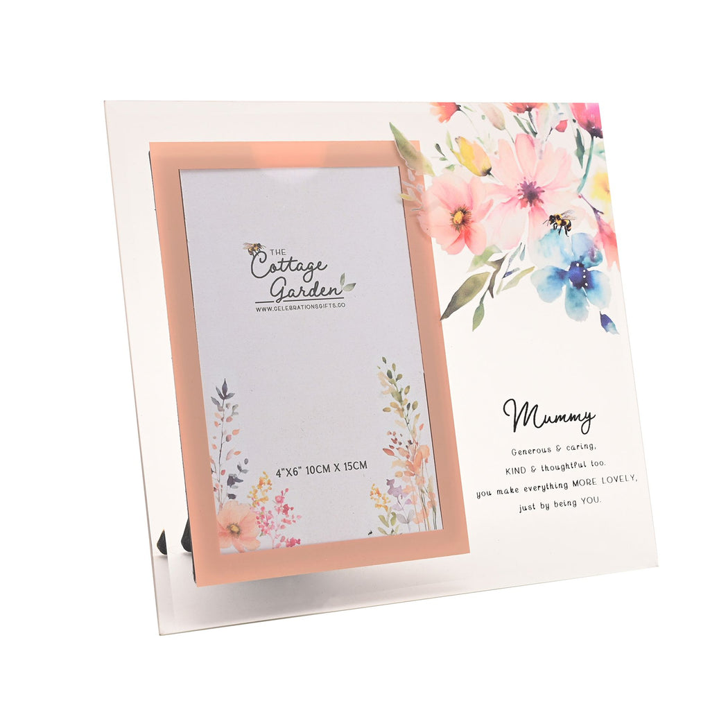 The Cottage Garden Glass Photo Frame - Mummy