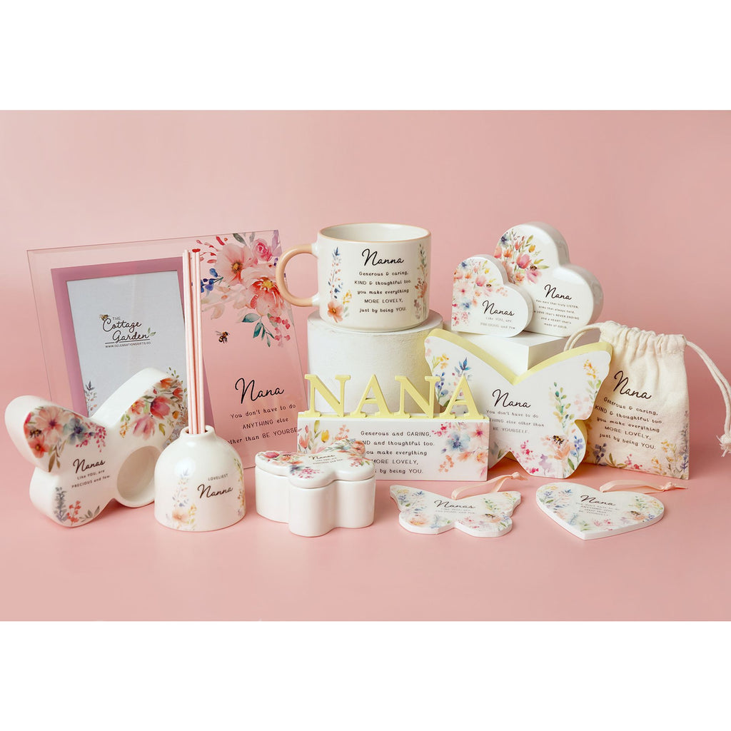The Cottage Garden Glass Photo Frame - Nana