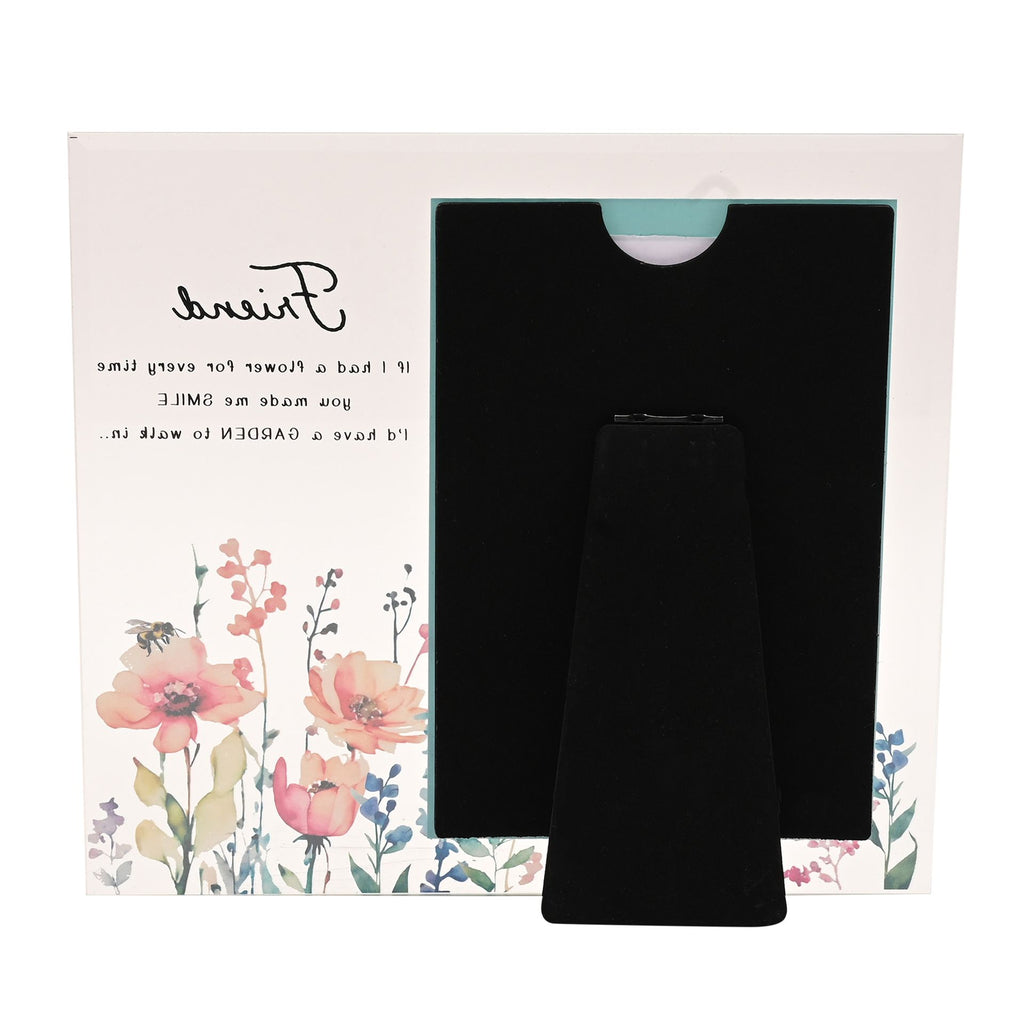 The Cottage Garden Glass Photo Frame - Friend