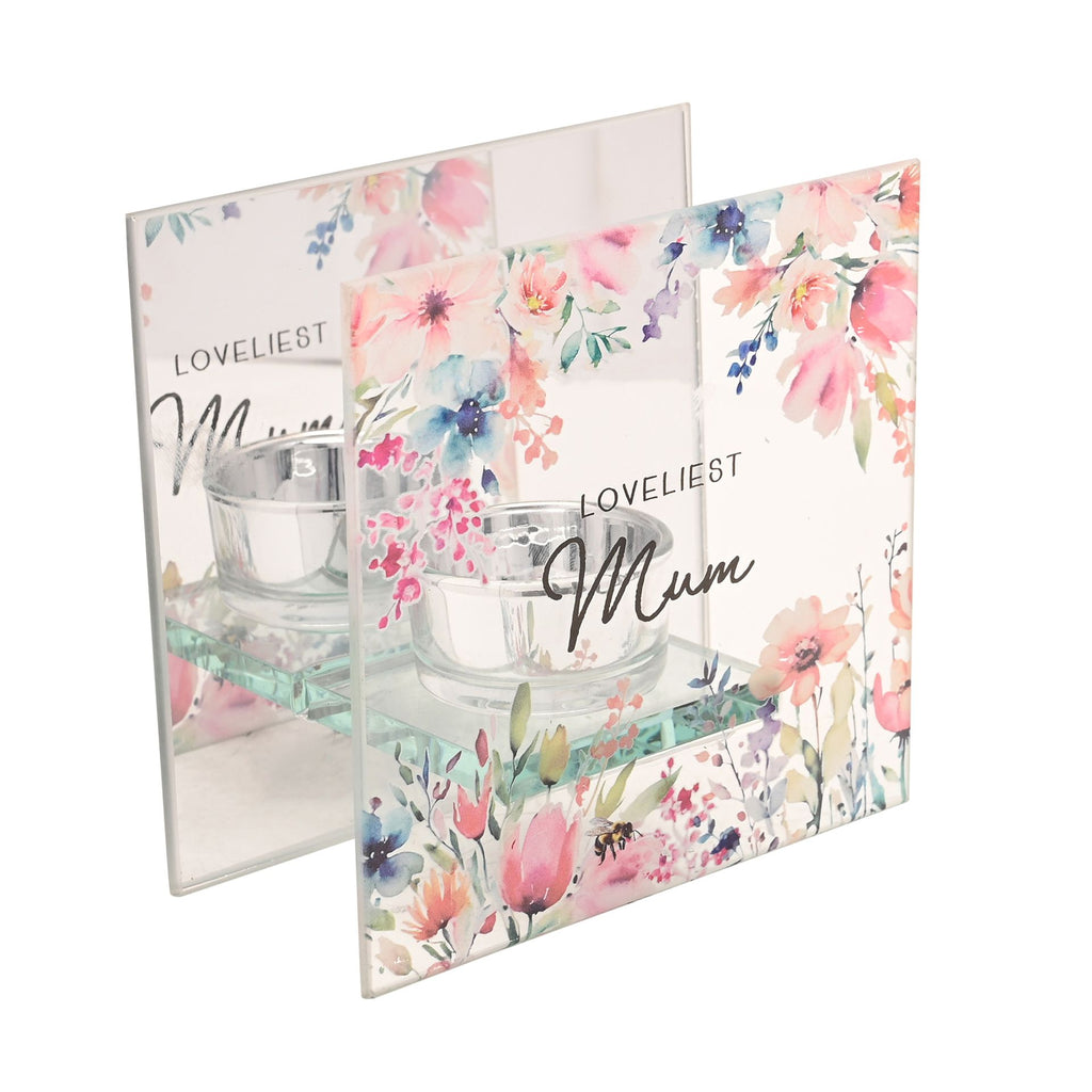 The Cottage Garden Tealight Holder - Mum