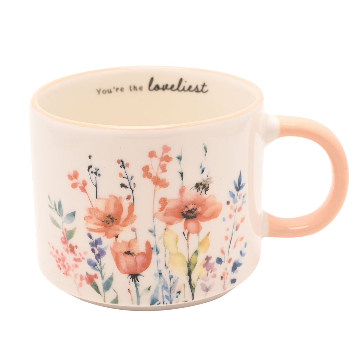 The Cottage Garden Peach Mug - Mum