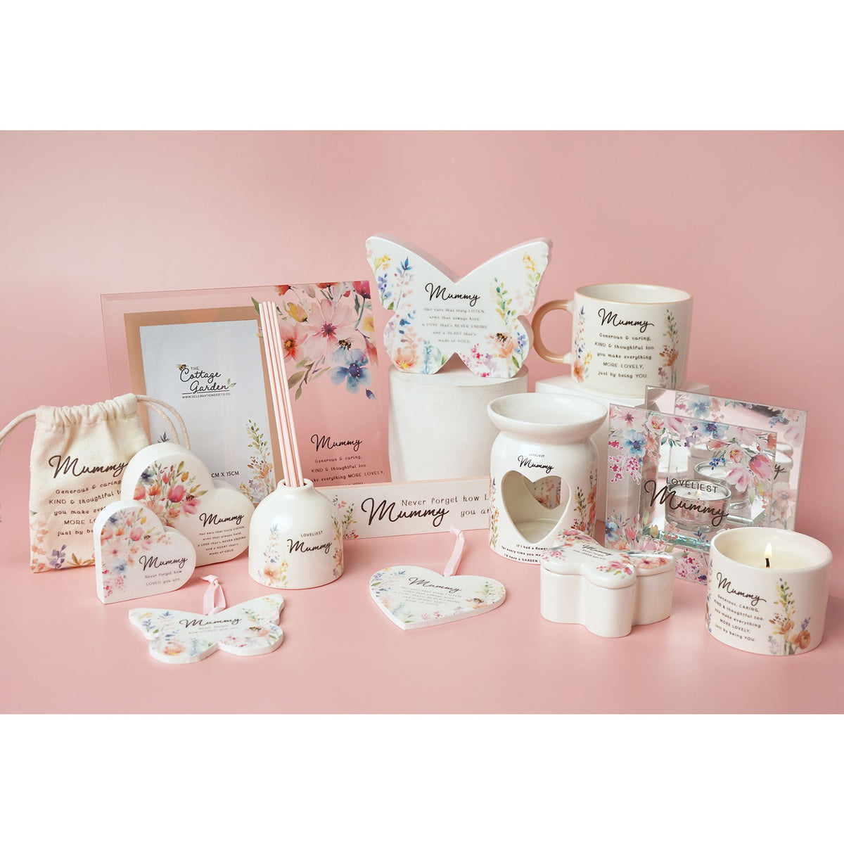 The Cottage Garden Peach Mug - Mummy