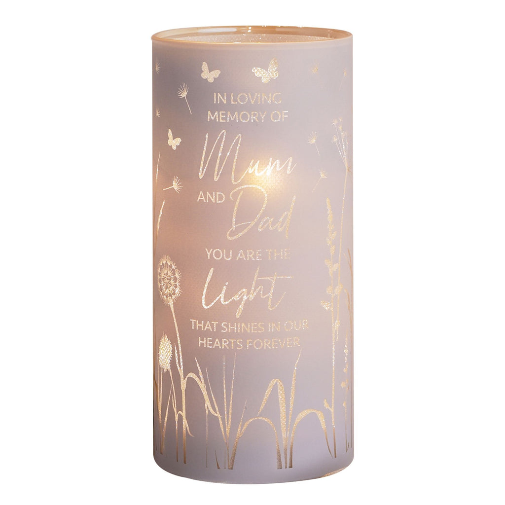 Thoughts of You Tube Light - Mum & Dad
