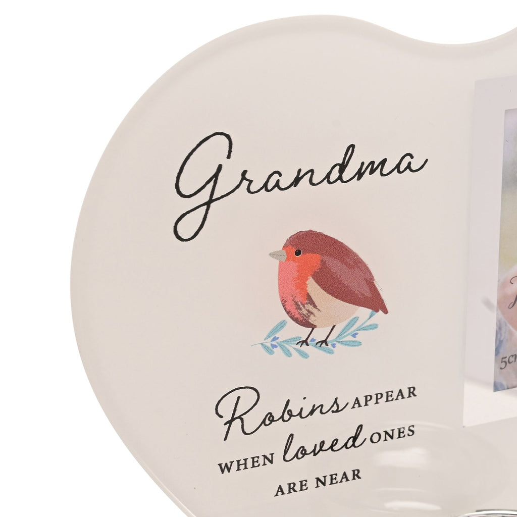 Thoughts of You Tea Light Holder with Photo - Grandma