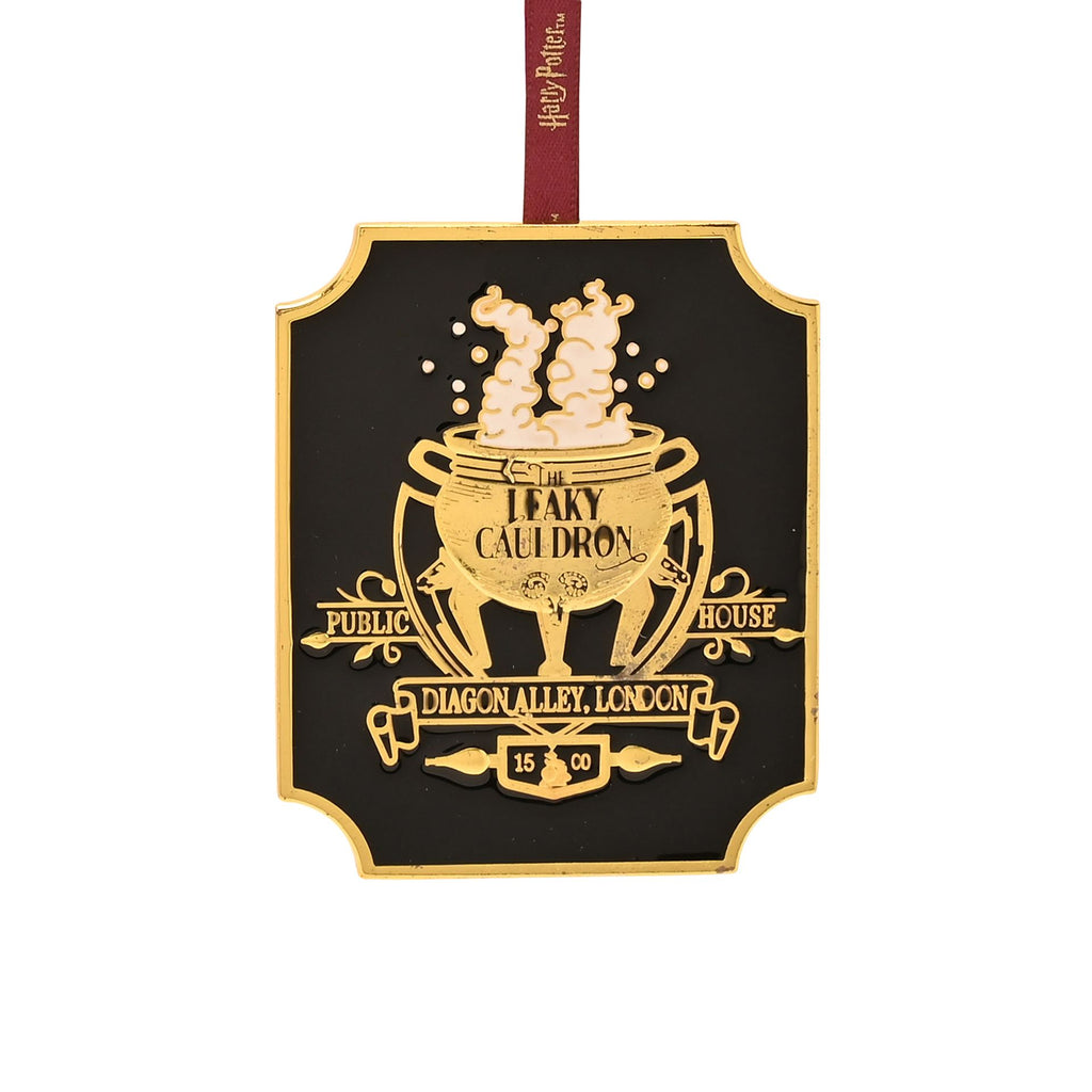 Harry Potter Alumni Metal Epoxy Hanging Dec - Leaky Cauldron