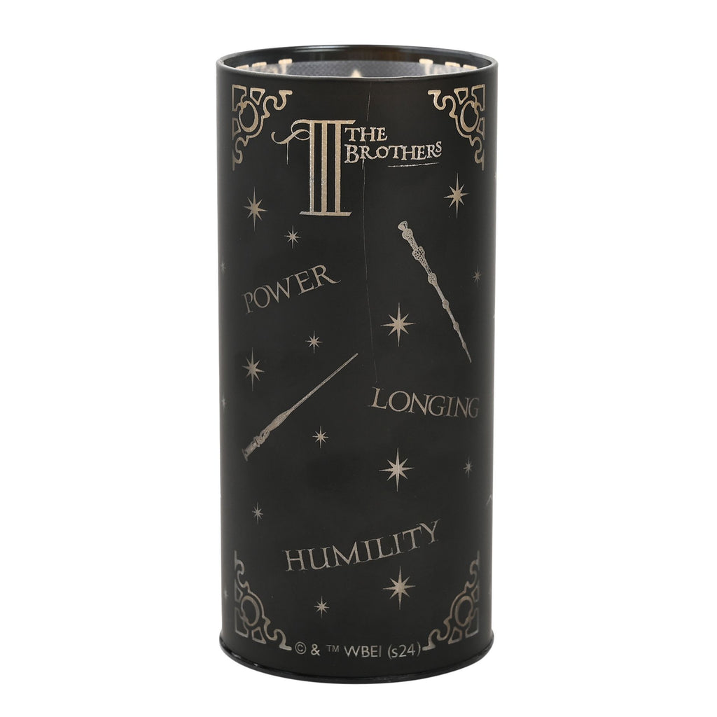 Warner Bros Harry Potter Dark Arts Light Up Tube - Deathly Hallows