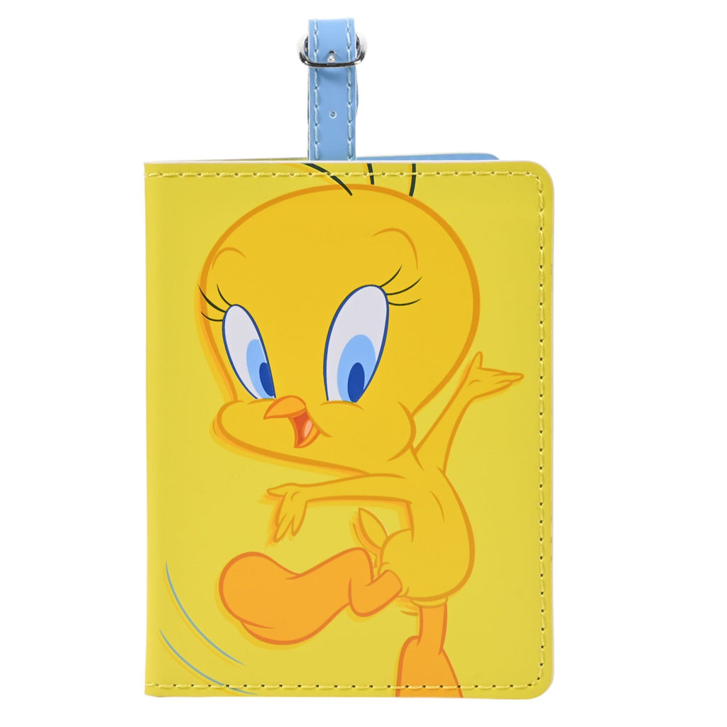Warner Bros Looney Tunes Tweetie Pie Passport & Luggage Tag
