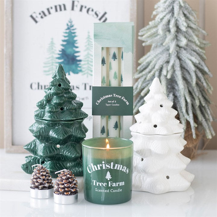 White Fir Tree Oil Burner and Wax Warmer - product image 6