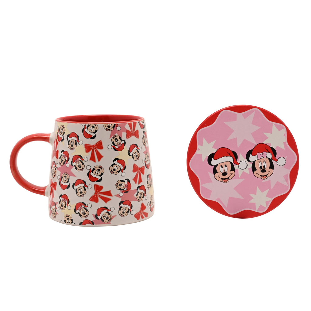 Disney Mug & Coaster Set - Mickey & Minnie
