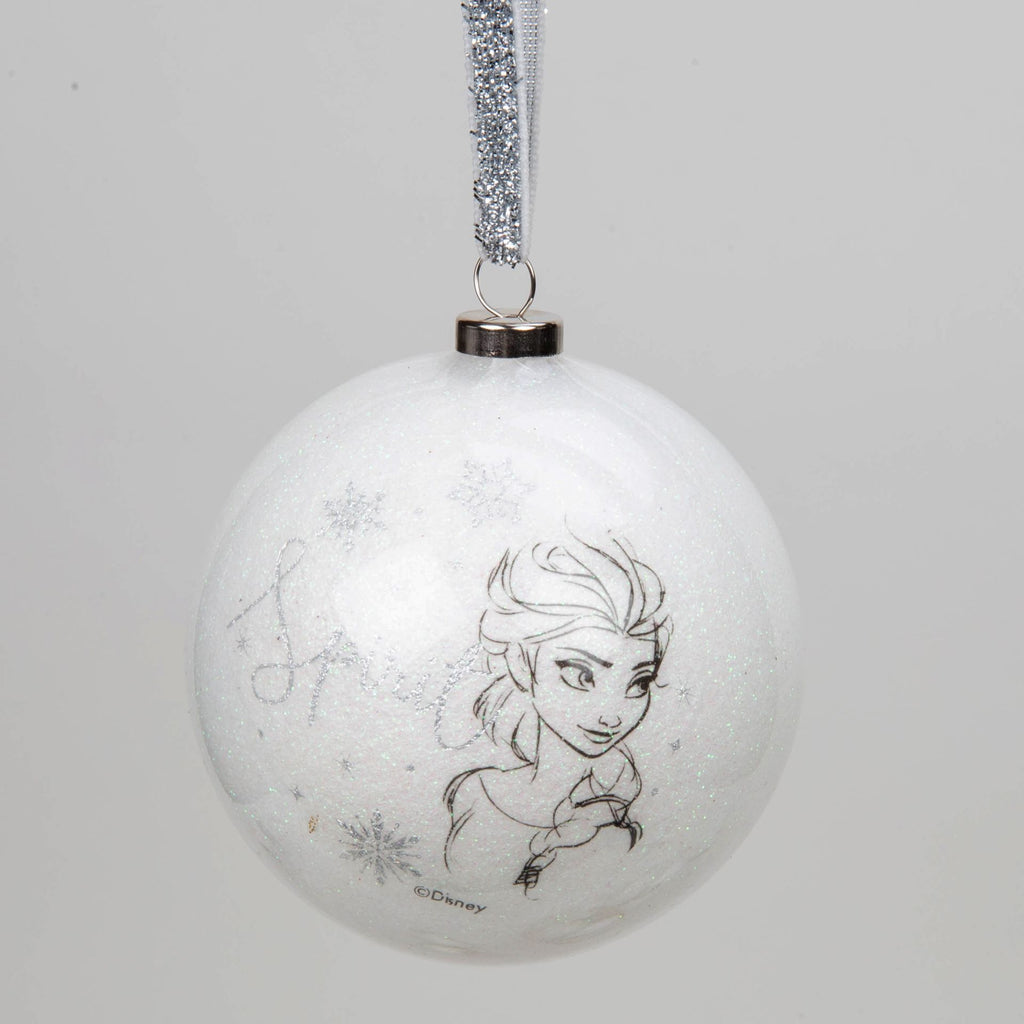 Disney Set of 15 Acrylic Glitter Baubles - Glitter Finish