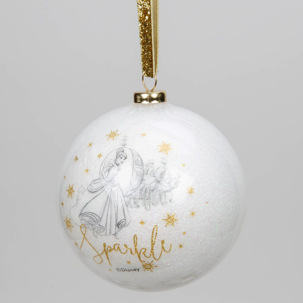 Disney Set of 15 Acrylic Glitter Baubles - Glitter Finish