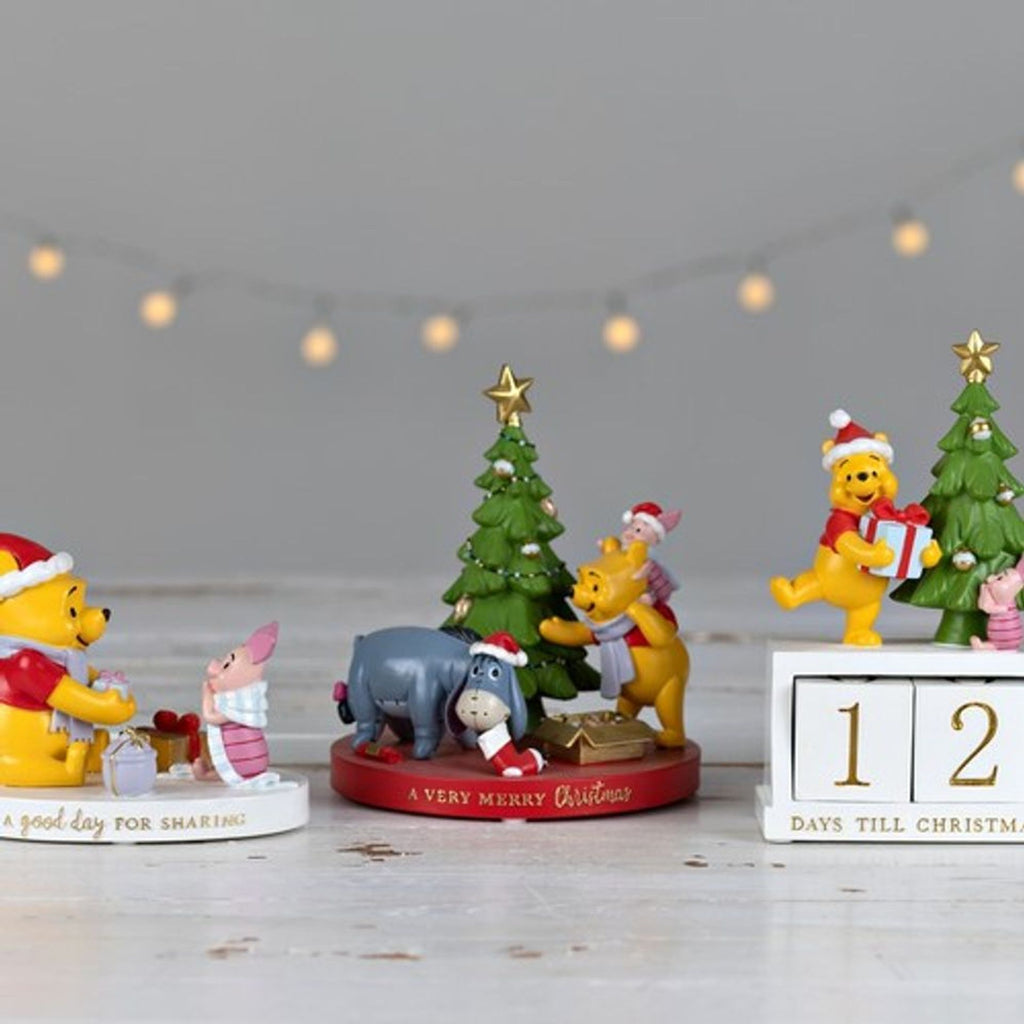 Disney Winnie Large Figurine "A Good Day for Sharing"
