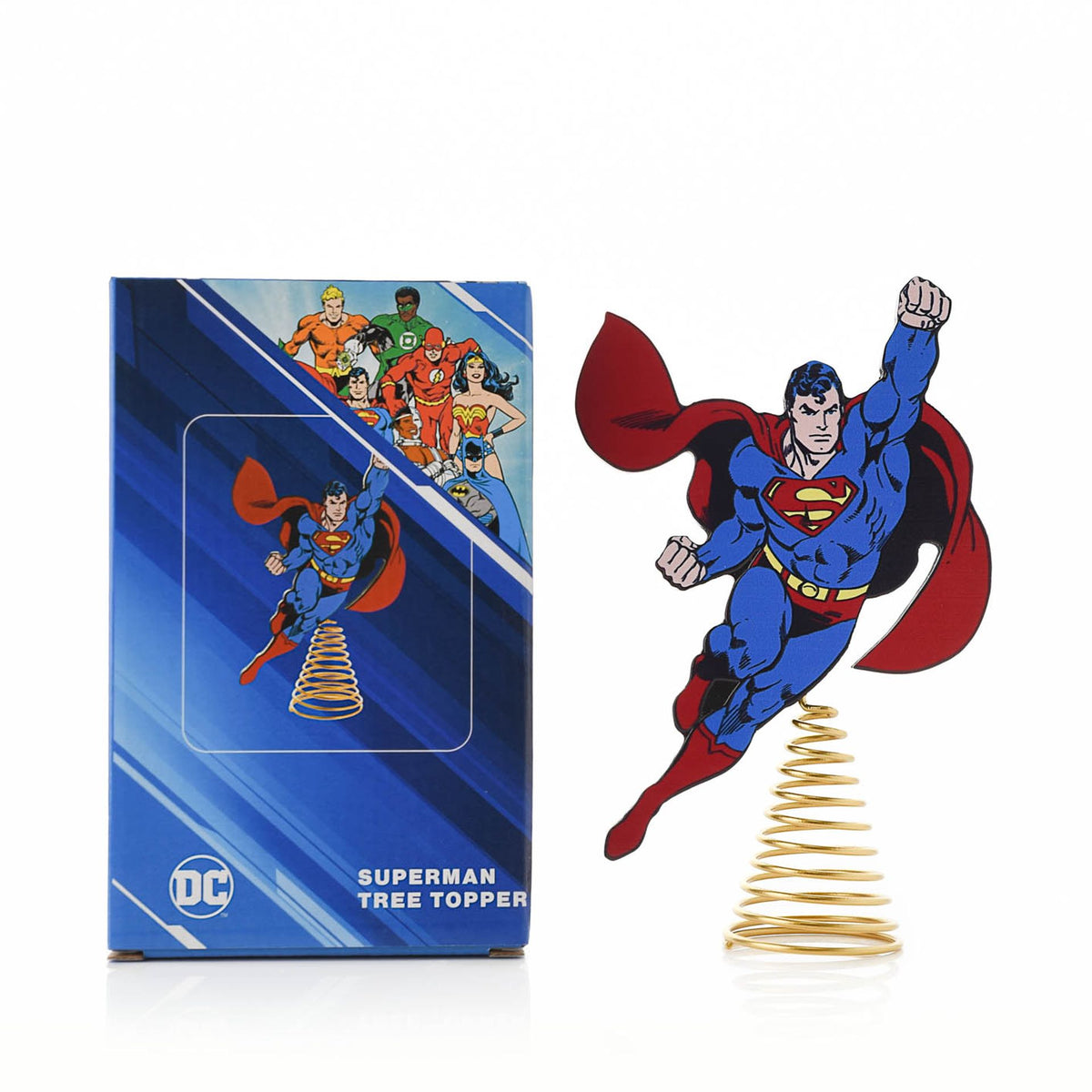 DC Comic Christmas Tree Topper - Superman - image 2