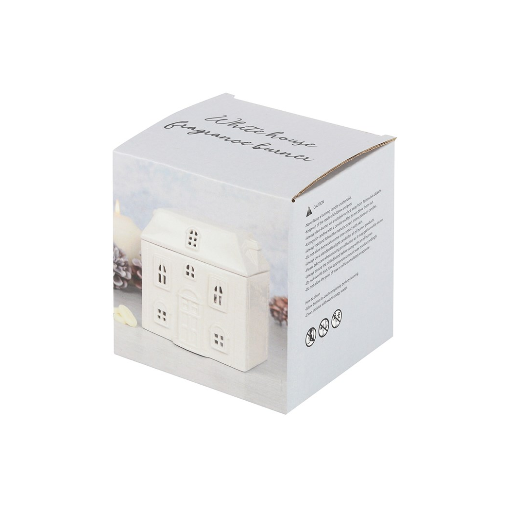 White Ceramic House Oil Burner - product image 7